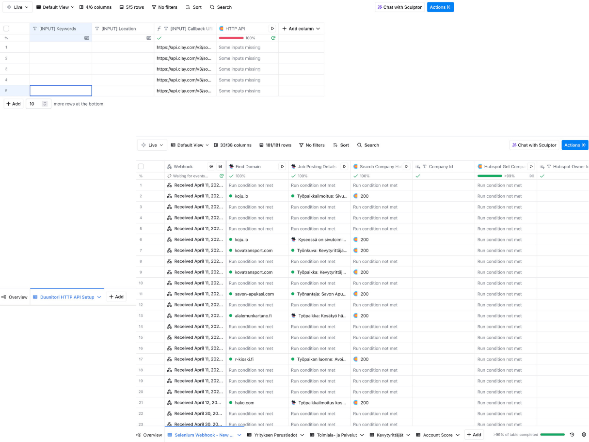 DuunitoriScraper: A Cloud-Native Web Scraping Platform screenshot