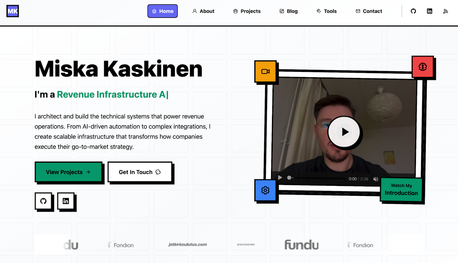 High-Performance Portfolio Website: Astro & UnoCSS screenshot